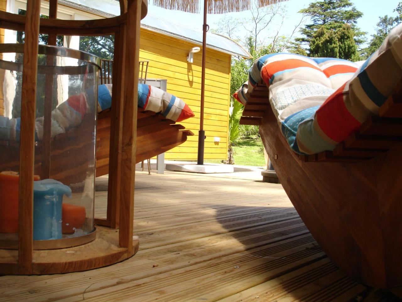 Marosenia Ttiki - Cabanes Et Spa Ascain Exterior foto